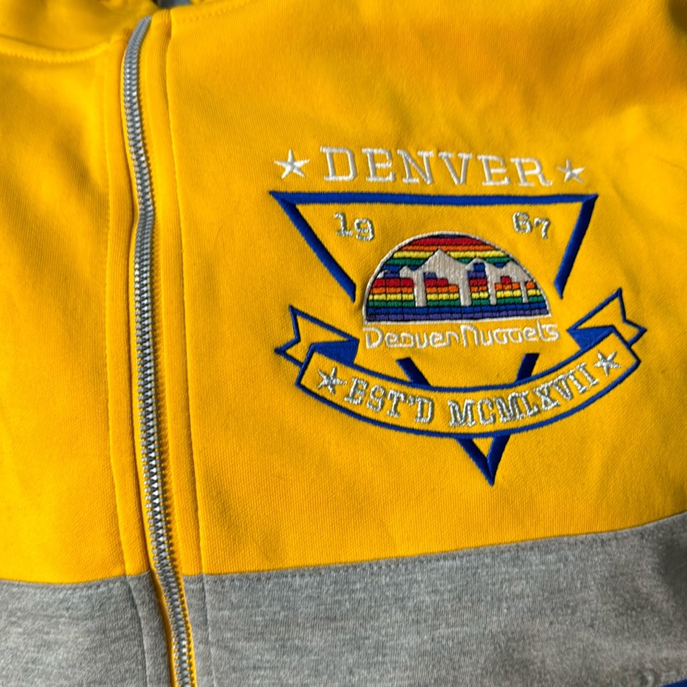 Adidas Denver Nuggets Zip-up Hoodie
